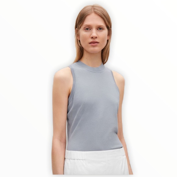 COS Sleeveless Racerback Top - Picture 1 of 10